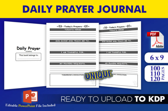 Creating a Personalized Prayer Experience with the Daily Prayer Journal Book KDP Interior