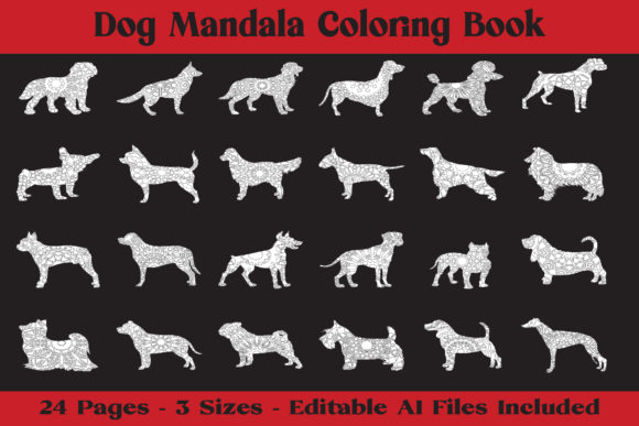 Discover the Dog Mandala Coloring Book: A Unique Blend of Art and Relaxation