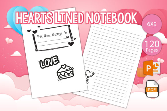Discover the Perfect Hearts Journal for KDP: A Love-Themed Notebook for Your Creative Projects