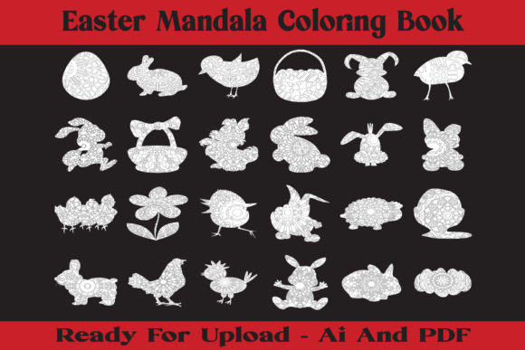 Explore Easter Mandala Coloring Book Creativity