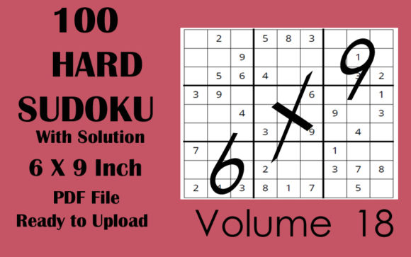 Master Hard Sudoku Puzzles with Vol 18