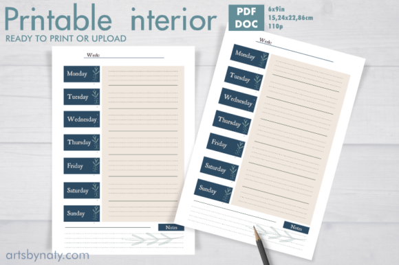 Master Your Week with the Planner for Weekly Priorities and Tasks