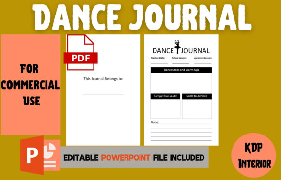 Mastering Your Dance Journey with the Dance Journal KDP Interior