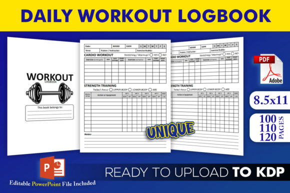 Maximize Your Fitness Journey with Daily Workout Logbook