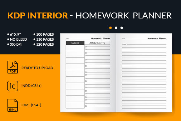 Maximizing Productivity with a Homework Planner Interior for Amazon KDP