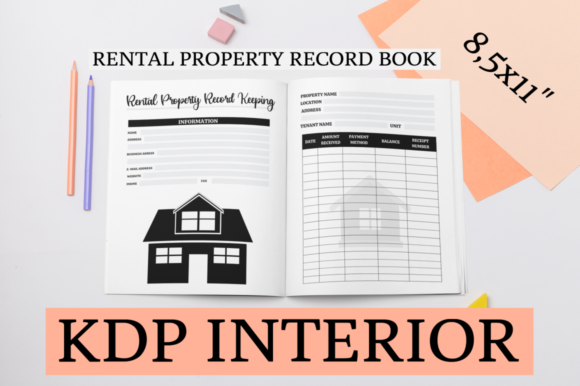Streamlining Your Rental Property Management with the Rental Property Record Book KDP Interior
